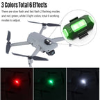 4 Colors LED Airplane Strobe Lights & USB Charging