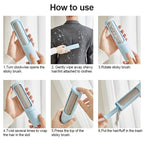 Sticky Brush for Household Clothing