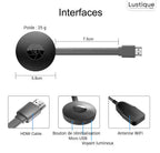 Wireless HDMI Display Adapter | MediaLink 1080P WiFi Screen Mirroring for Android, iOS, Windows & Mac