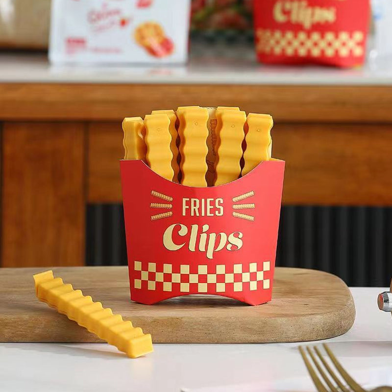 Funny Magnetic French Fry Food Clips