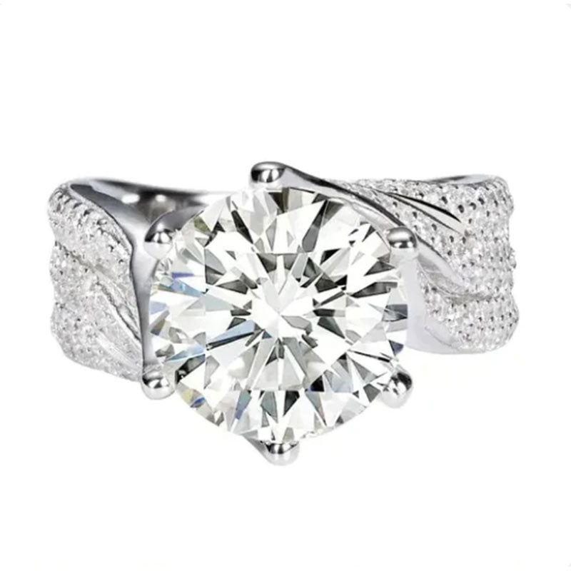 Magnetic Moissanite Lymphatic Drainage Ring