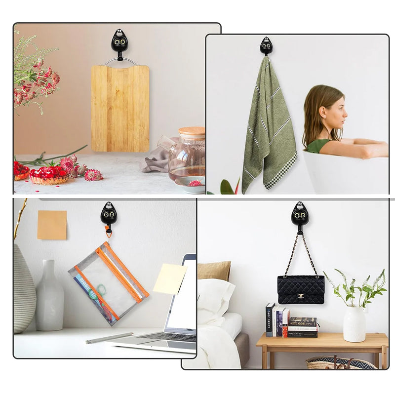Creative Sweet Waving Cat Hook