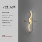 Minimalist Luxury LED Wall Sconce - Multiple Sizes, Finishes, and Dimming Options