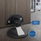 Invisible magnetic door stop made of stainless steel