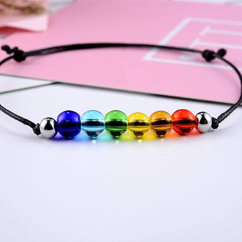 Acrylic Bead Bracelet