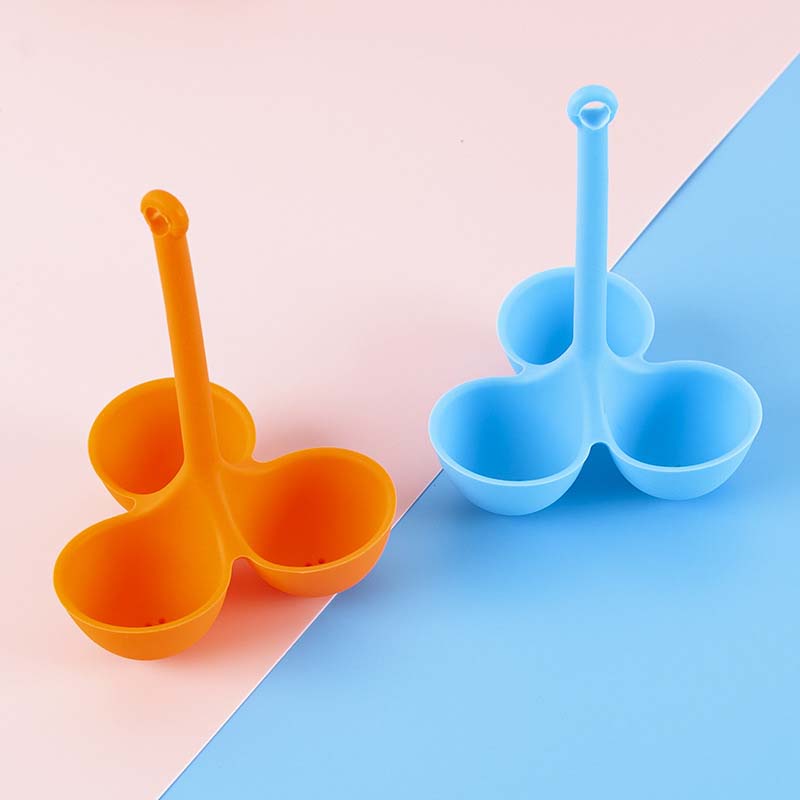 Food-grade silicone egg steamer
