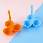 Food-grade silicone egg steamer