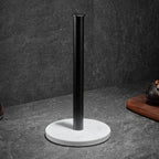 Marble paper towel holder – gold details for exceptional style
