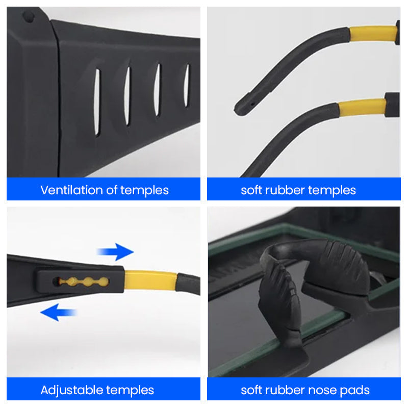 Automatic variable photoelectric welding glasses
