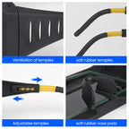 Automatic variable photoelectric welding glasses