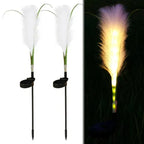 Decorative Rattan Garden Lighting – Solar Lamp in Grass Design for Outdoor Use