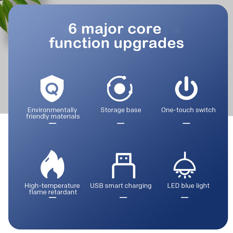 Universal storage round power strip