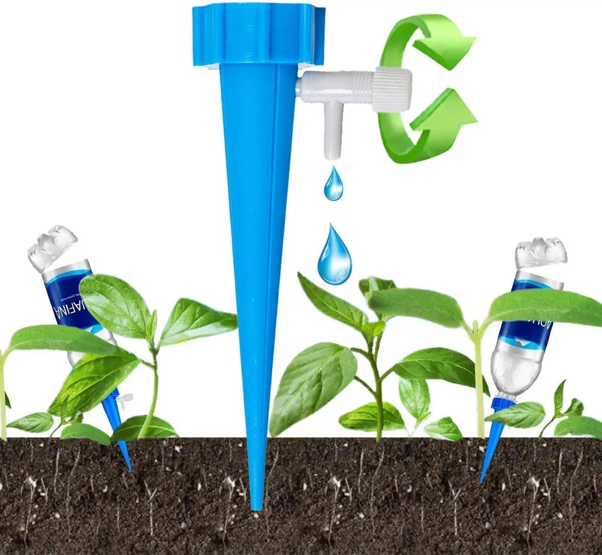 10+5 | Automatic Irrigation System – Supplies Plants with Water for Weeks