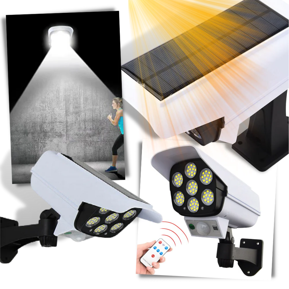 Solar Motion Sensor LED Lamp