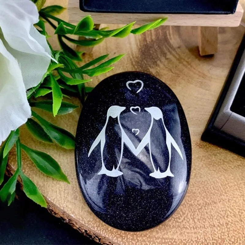 Positivity Penguin Stone