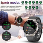 CFDA EKG Blood Oxygen Heart Rate Health Monitoring Smart Watch