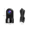 1080P HD Mini ADAS Dashcam with 360° Rotating Function