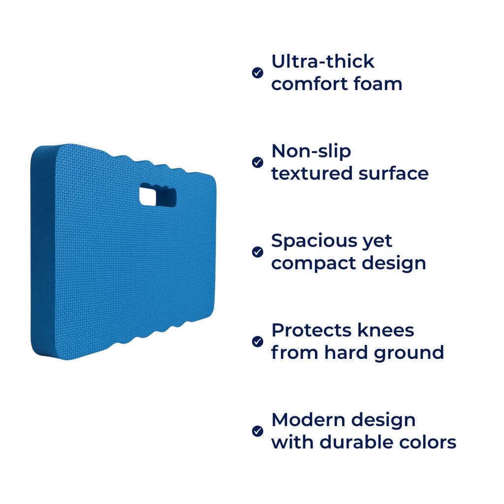 Knee Pain Relief – Thick Foam Support – Protects Joints – All-Day Comfort for Gardening, DIY & Cleaning