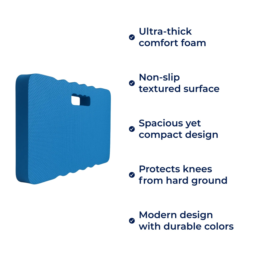 Knee Pain Relief – Thick Foam Support – Protects Joints – All-Day Comfort for Gardening, DIY & Cleaning