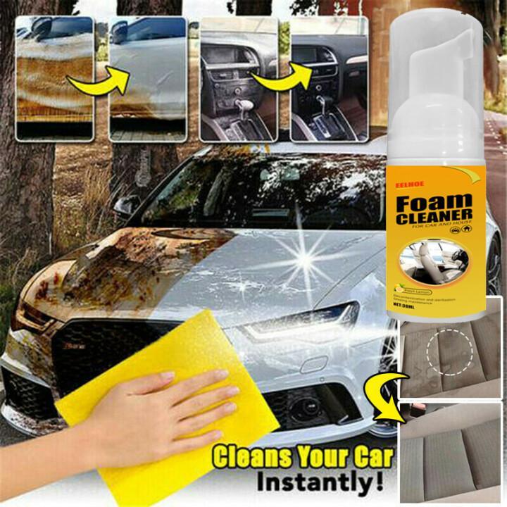 Multi-functional foam cleaner