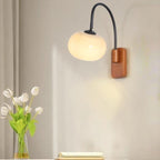The elegance of glass and wood on your wall