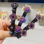 Three Flowers Side Hair Clip