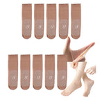 Invisible, non-slip crystal silk socks for spring and summer
