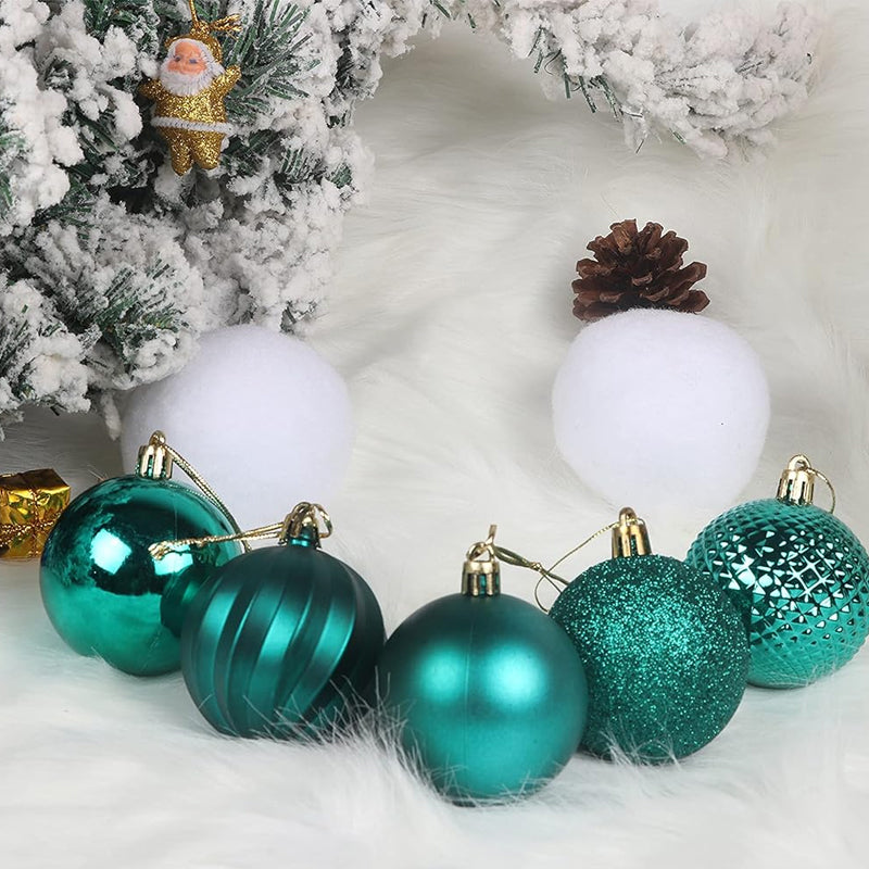 34pcs Christmas Tree Balls Ornaments