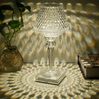 Crystal table lamp