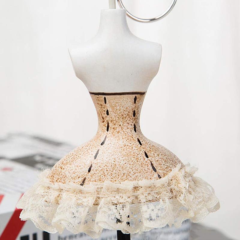 Creative jewelry stand female bust made of resin