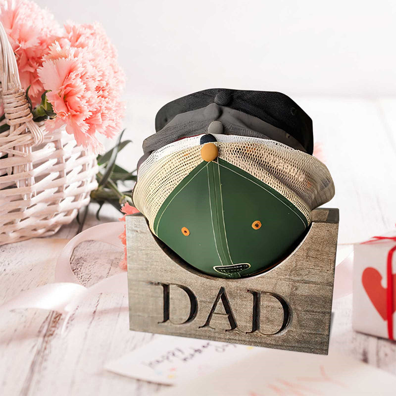 Father Wood Hat Holder