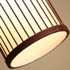 Bambora Zen Pendant Light | Handwoven Bamboo Lantern | Japanese Design | Natural Elegance