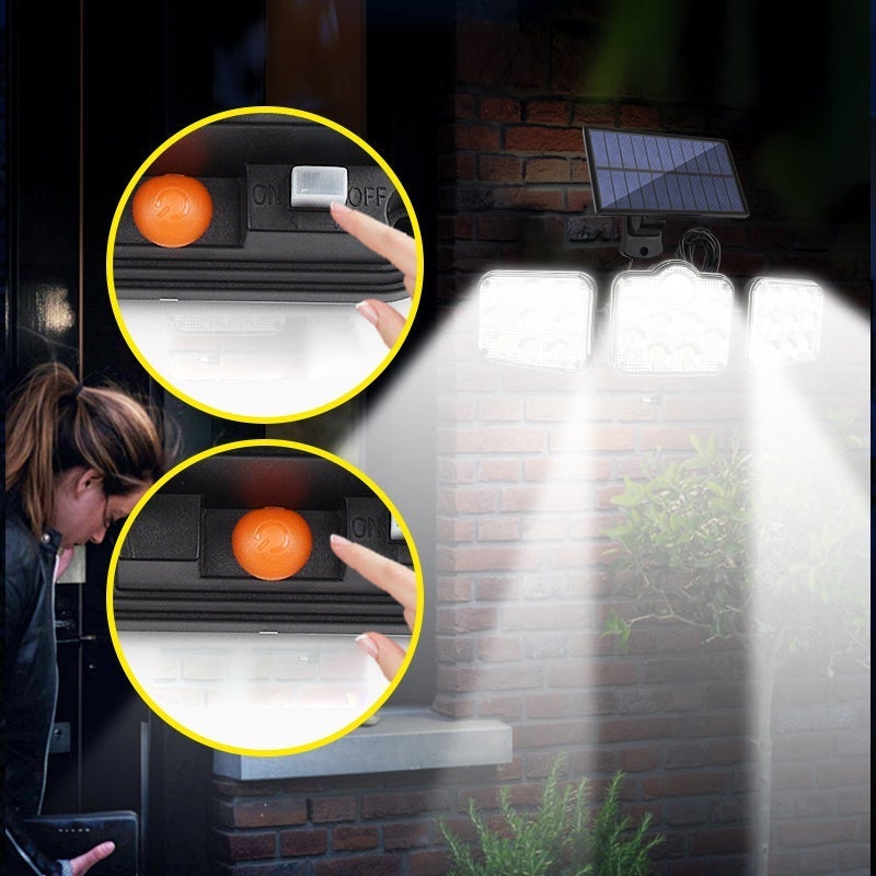 Solar Induction Wall Light Split with Remote Control