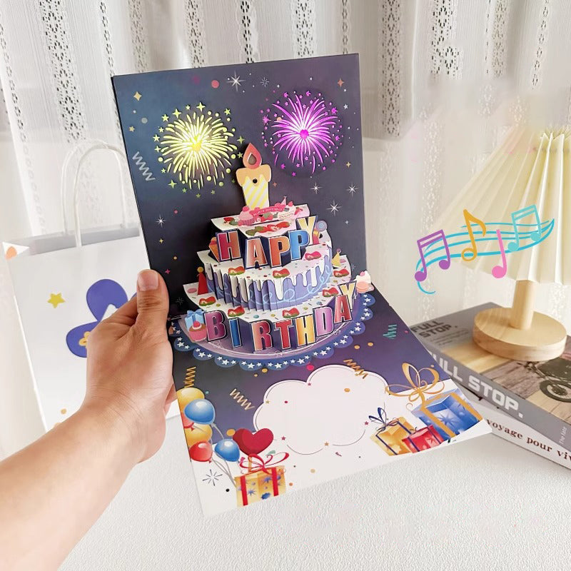 Pop up birthday card