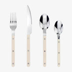 24-Piece Cutlery Set – Engraved Stainless Steel Flatware for 6 People