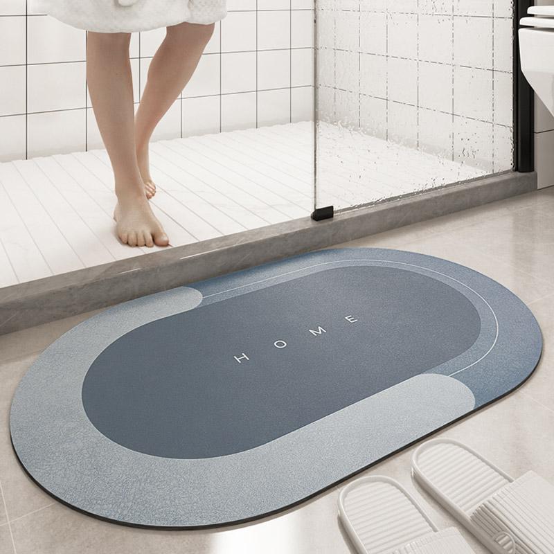 Super absorbent floor mat for home, bathroom, soft, quick-drying mat