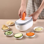 Kitchen strainer with cutter