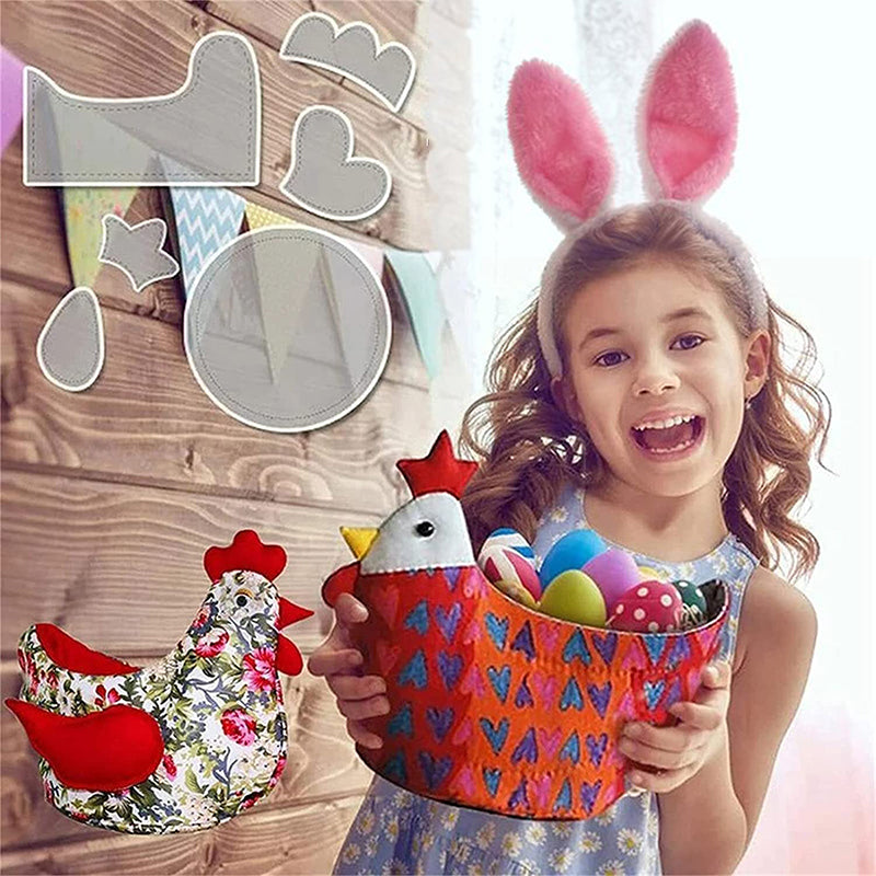 Cute Chicken Egg Baske