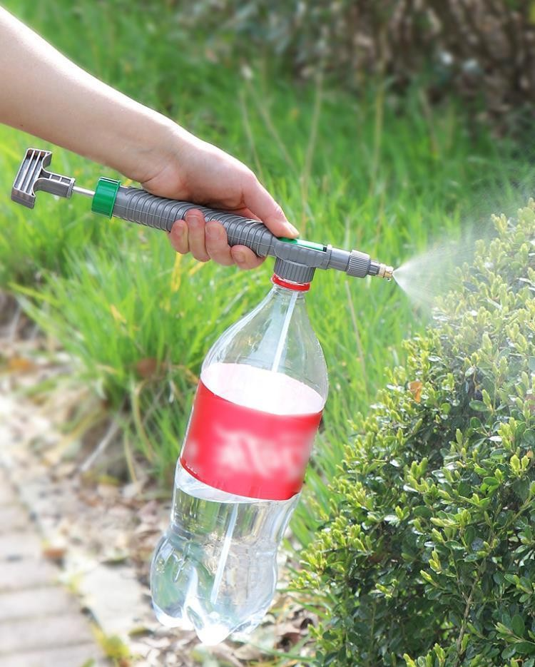 Universal Bottle Garden Sprayer with High Pressure Nozzle – For Plant Watering and Cleaning