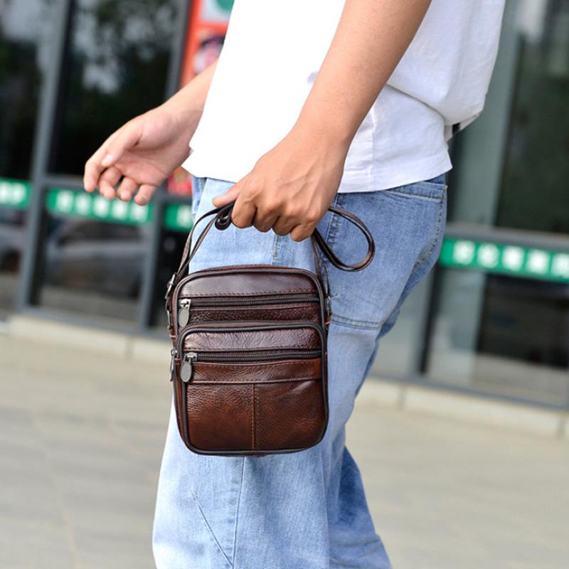Vintage Shoulder Bag for Men