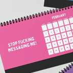 Funny 2025 sarcastic calendar