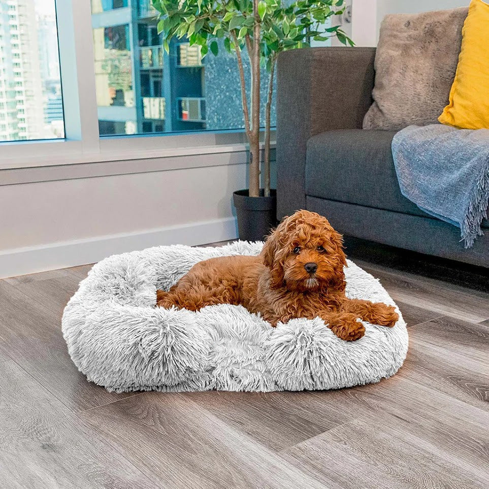 Orthopedic Memory Foam Dog Bed with Waterproof Lining – Large Comfortable Dog Bed for Better Sleep and Support