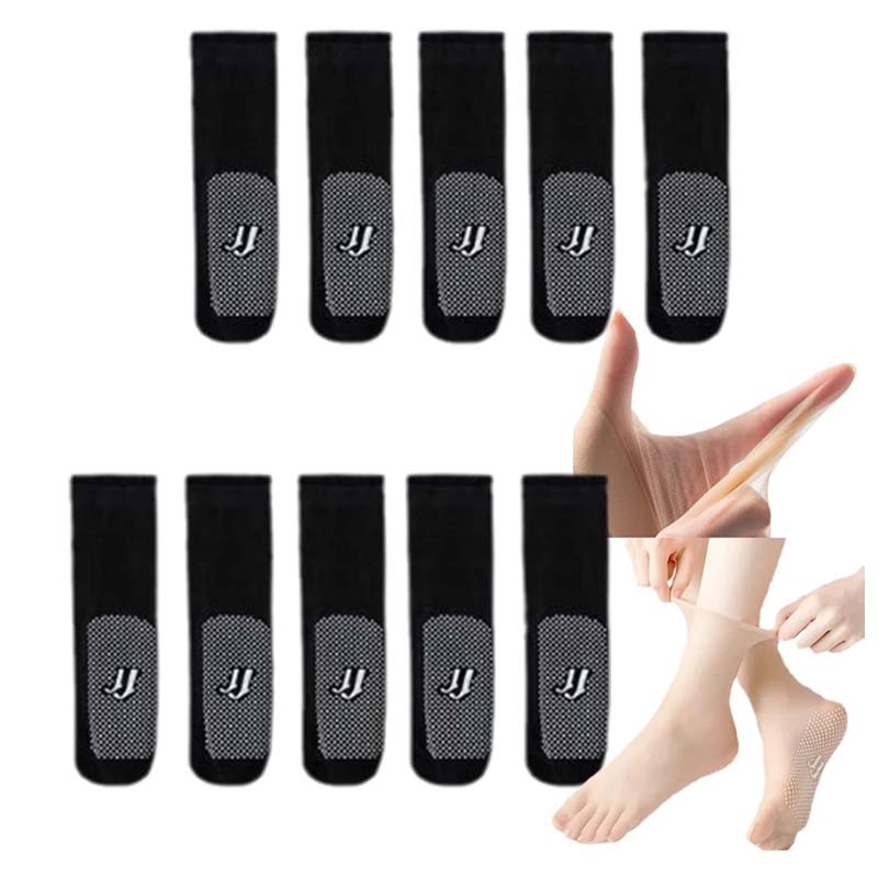 Invisible, non-slip crystal silk socks for spring and summer
