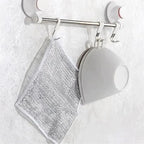WireClean Double Sided Metal Steel Wire Cleaning Cloth