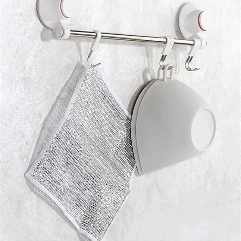 WireClean Double Sided Metal Steel Wire Cleaning Cloth