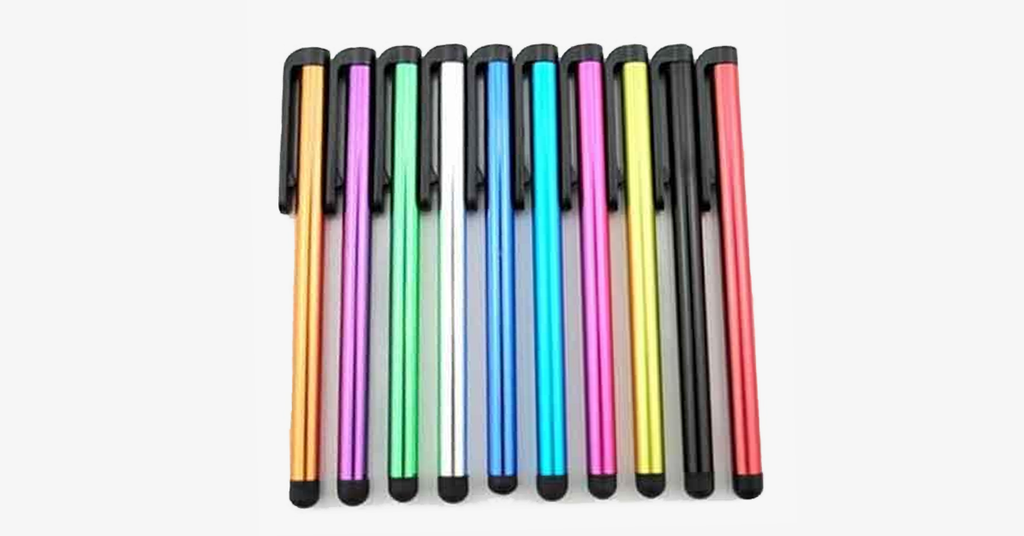 Universal Touchscreen Pen with Soft Rubber Tips - Best for Touchscreen Smartphones and Tablets