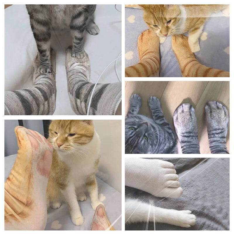 3D Print Novelty Paw Socks