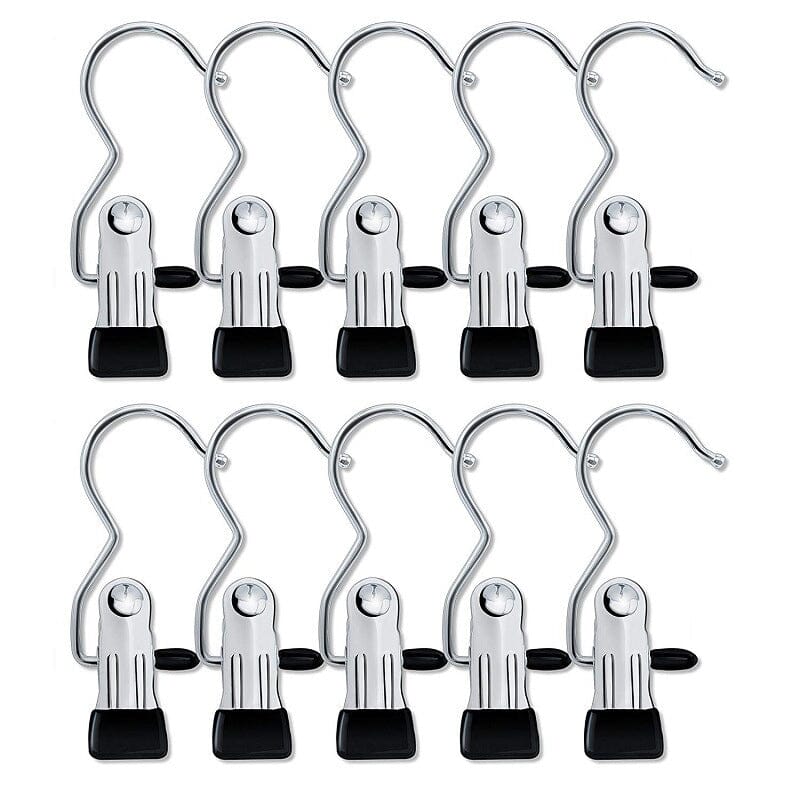 Hanging hooks/clips in stainless steel