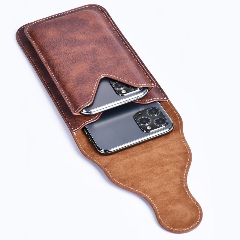 Tote bag for mobile phones in retro style