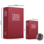 Book-shaped safety closure box